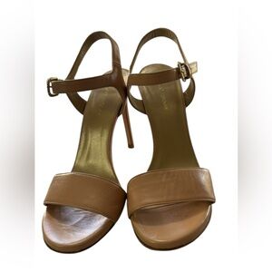 Stuart Weitzman Tan Leather Sandals Size 10